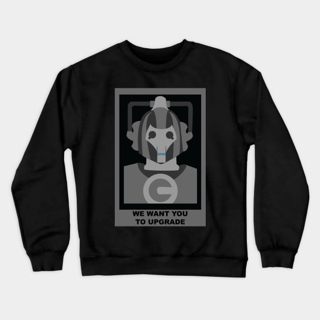 I want you, to upgrade Crewneck Sweatshirt by Boxless